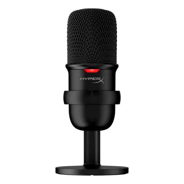 Micrófono HyperX BLX SoloCast Condensador Cardioide color negro