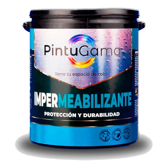 Pintura Pintugama Impermeabilizante Industrial Galón