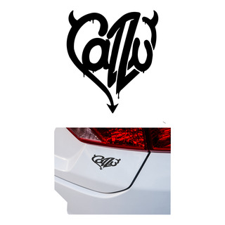CalcomanĂa Cazzu Para Moto Auto Sticker Adhesivo 8x10cm CalcomanĂa Cazzu Para Moto Auto Sticker Adhesivo 8x10cm