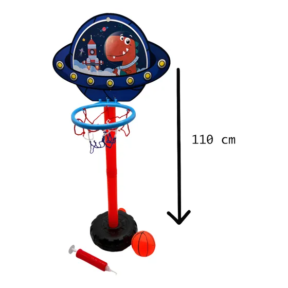 Cancha De Baloncesto Armable Juguete Didáctico Para Niños