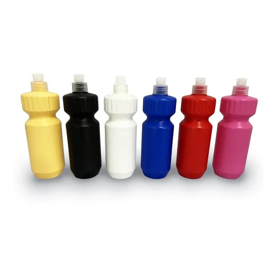 X10 Caramañola Botella Deportiva Plastica Con Pico 600 Ml