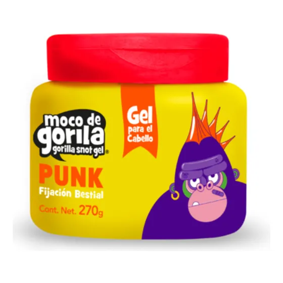 Gel Moco De Gorila Punk 270gr - g a $80