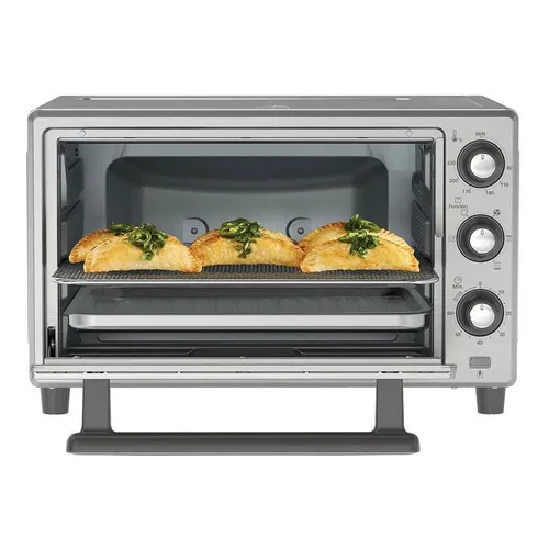 Horno 25 Litros Oster Tssttvls25 Con Freidora De Aire Color Plateado