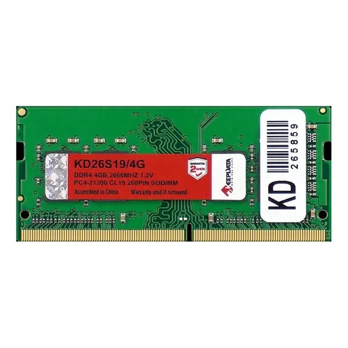 Memória RAM 4GB SK hynix DDR4 2400MHz SODIMM para Notebooks