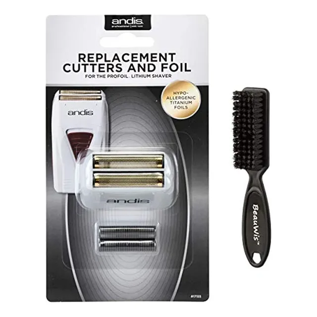 Andis Pro Shaver No.17155 Conjunto De Hoja De Titanio De Rep