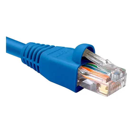 Cable Patch Cord Utp Categoria 6e Cat6e Azul 3m 24awg Nexxt