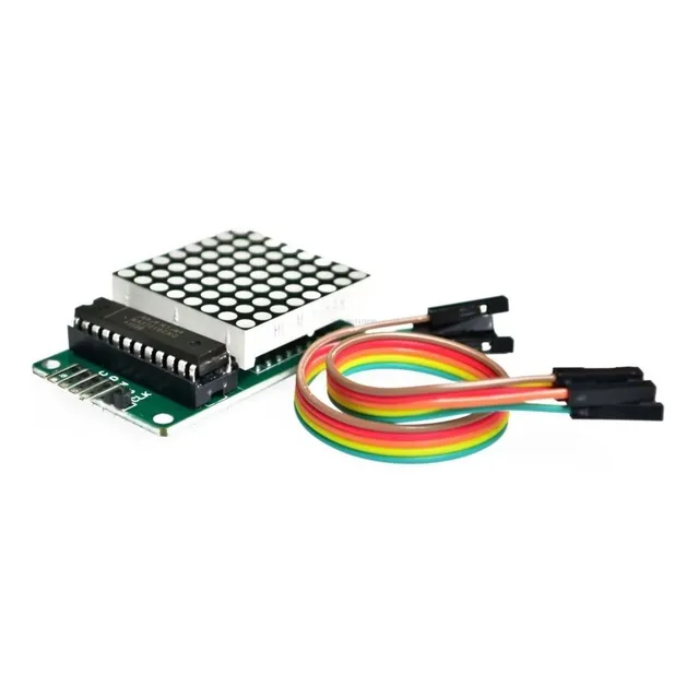 Modulo Display Matriz Puntos 64 Leds Max7219 Nubbeo