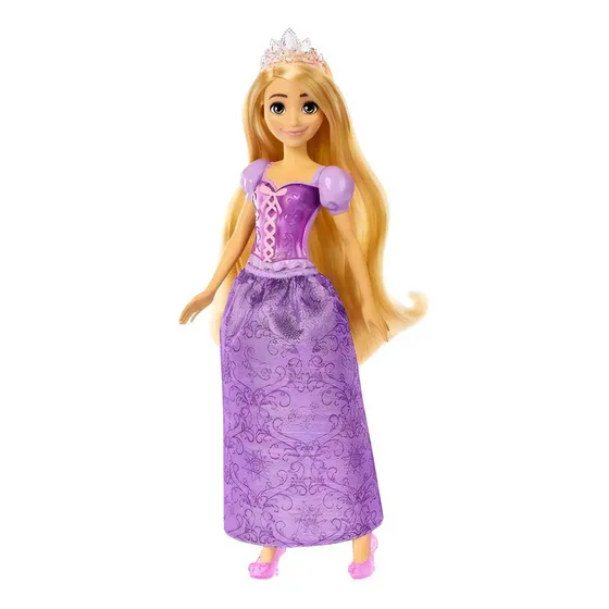 Muñeca Princesa Disney - Falda brillante de Rapunzel Mattel