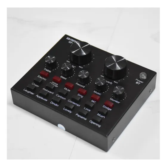 Smart Conjunto Interface V8 Mesa De Som Podcast E Lives 5V Briwax