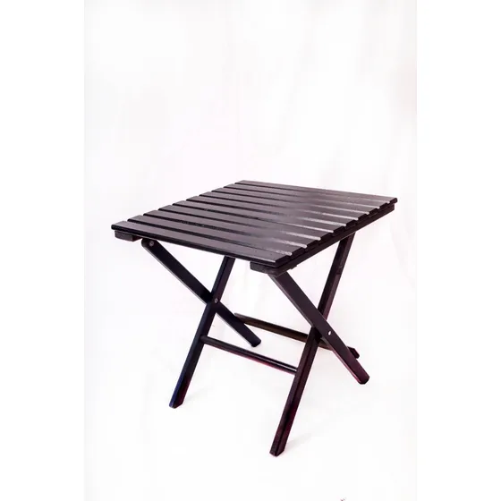 Mesa Plegable De Madera Pequeña