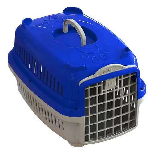 Caixa Transporte Durapets Neon Porta Aço Cães E Gatos Nº3 Cor Joy