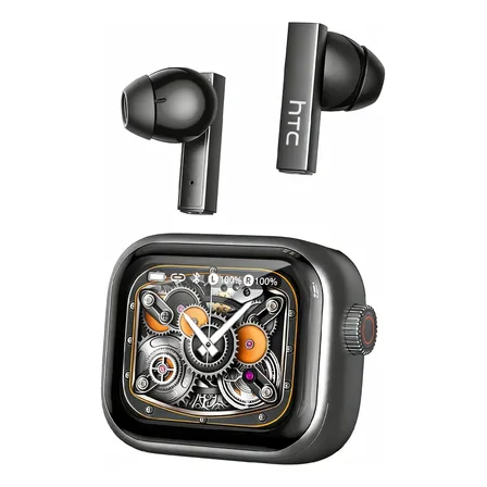 Auriculares Inalámbricos Htc Bluetooth Ne40 Grises Gray