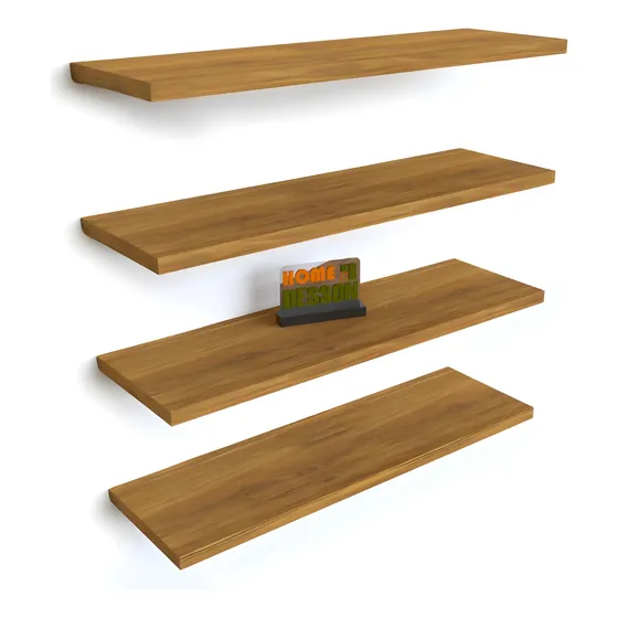 Repisas Flotantes Modernas 50 Cm Set X 4 Decoracion Moderna