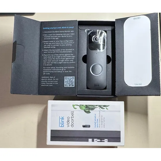 Timbre Blink Video, Audio Dos Vias, Infrared, Movim