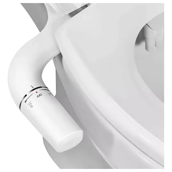 Bidet Ultradegado Para Inodoro Doble Boquilla Para Lavado Frontal Y Trasero Higienico Con Fuerte Presion De Agua Ajustable Facil De Instalar Para Toda La Familia