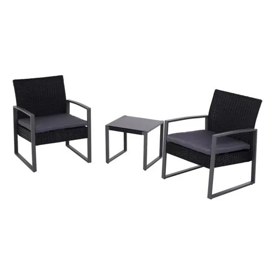 Padrisimo Juego De Jardín Rattan Para Exterior Recibidor