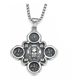 Dije Colgante Cruz De Jesucristo Acero Inoxidable Unisex Dije Colgante Cruz De Jesucristo Acero Inoxidable Unisex