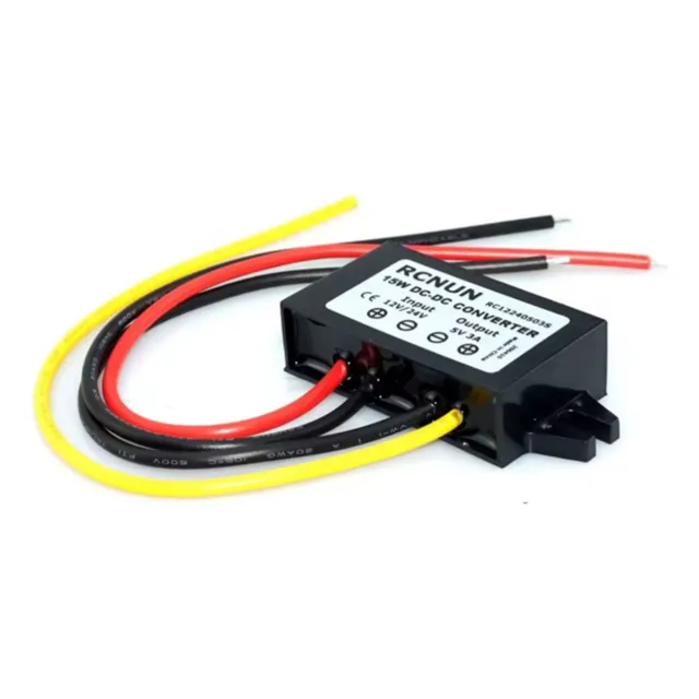 Convertidor Dc-dc De 12v/24v A 5v 3a 5 Pzas.
