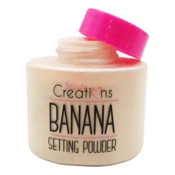 Polvo Suelto Banana Traslucido Beauty Creations Original 