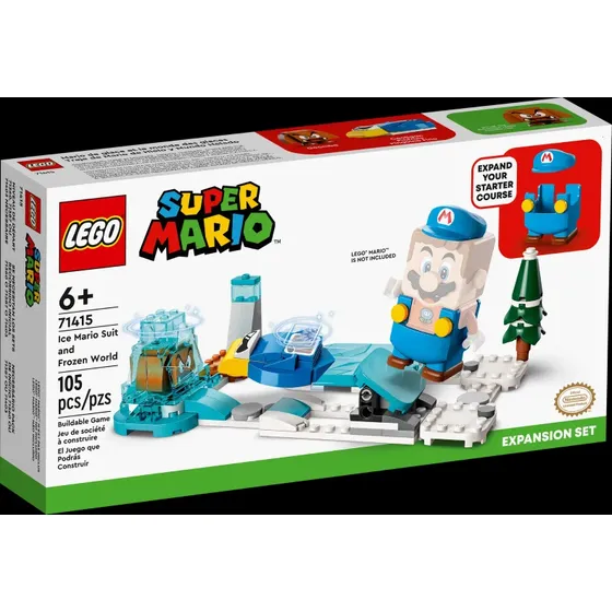 Lego Súper Mario Bros Ice Mario Suite And Frozen World