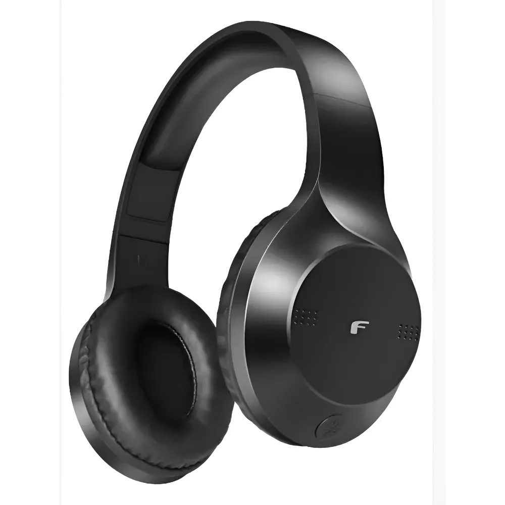 Audífonos Bluetooth 5.3 Inalámbricos Over-ear Fujitel Negro con Micrófono