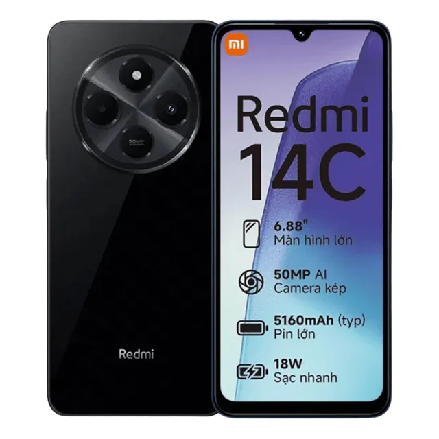 Celular Xiaomi Redmi 14c 8gb + 256gb
