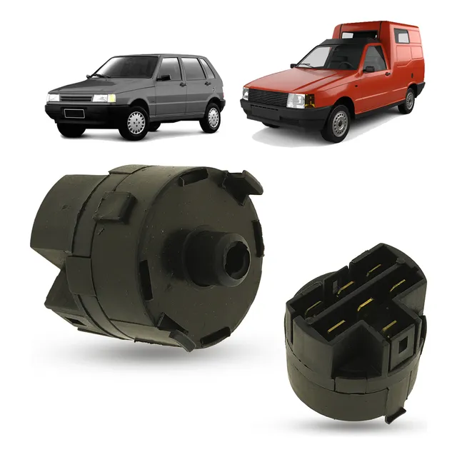 Comutador De Ignição Partida Fiat Uno Mille 2002 2003 2004
