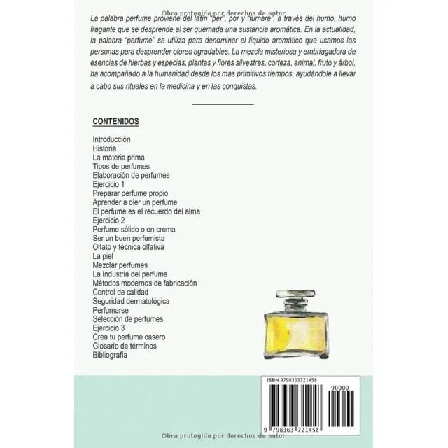 Libro: La Senda Del Perfume: Historia, Obtención, Tipos, Y