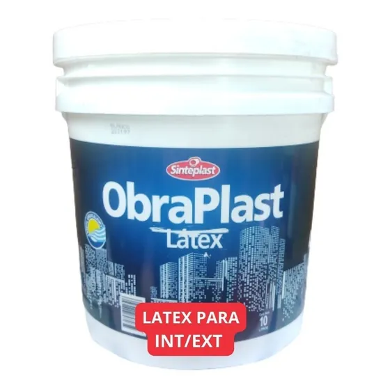 Latex Antihongos Int/exterior 10lts Obraplast/sinteplast