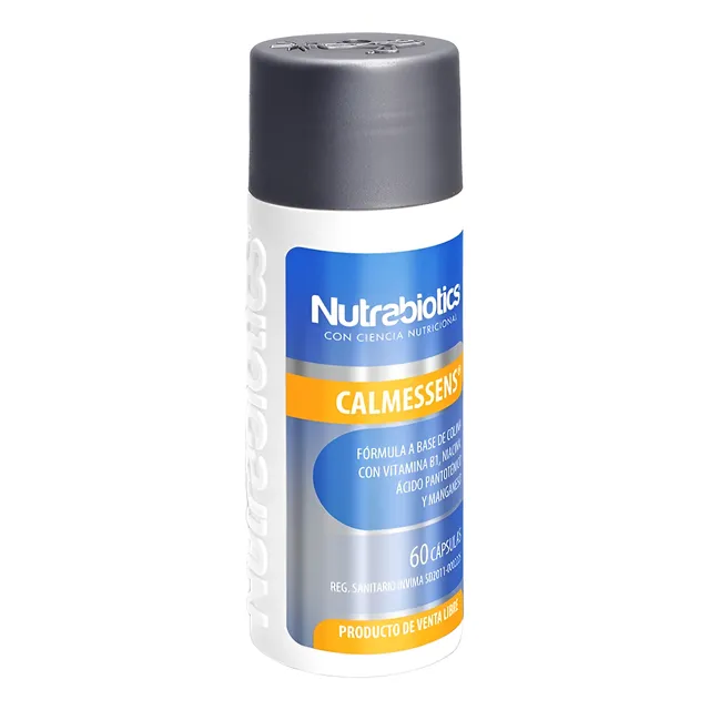 Nutrabiotics Calmessens 60 Cápsulas 