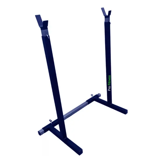 Rack Móvil Apoya Barra Regulable Soporte Sentadillas Pecho