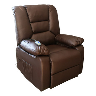 Sillón De Masaje Eléctrico Medstar Reposet, Lifter (eleva Usuario 45°), Con Calor En Zona Lumbar, Color Café Sillón De Masaje Eléctrico Medstar Reposet, Lifter (eleva Usuario 45°), Con Calor En Zona Lumbar, Color Café