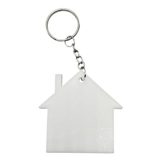 60 Llaveros Acrilico Blanco Forma De Casa 3mm 5cm 60 Llaveros Acrilico Blanco Forma De Casa 3mm 5cm
