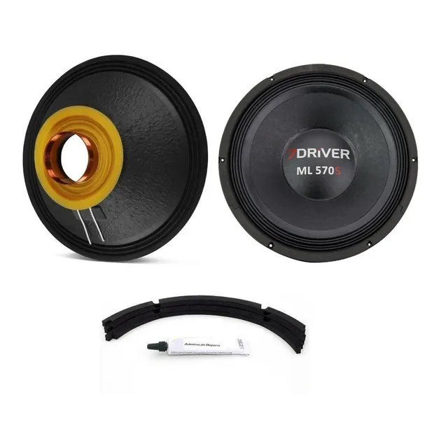 Kit Reparo Alto Falante 7driver Ml 570s 12 570 Rms 4 Ohms