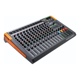 Mesa Mixer De Som 12 Canais Bluetooth Com Usb Phantom + 48v Mesa Mixer De Som 12 Canais Bluetooth Com Usb Phantom + 48v