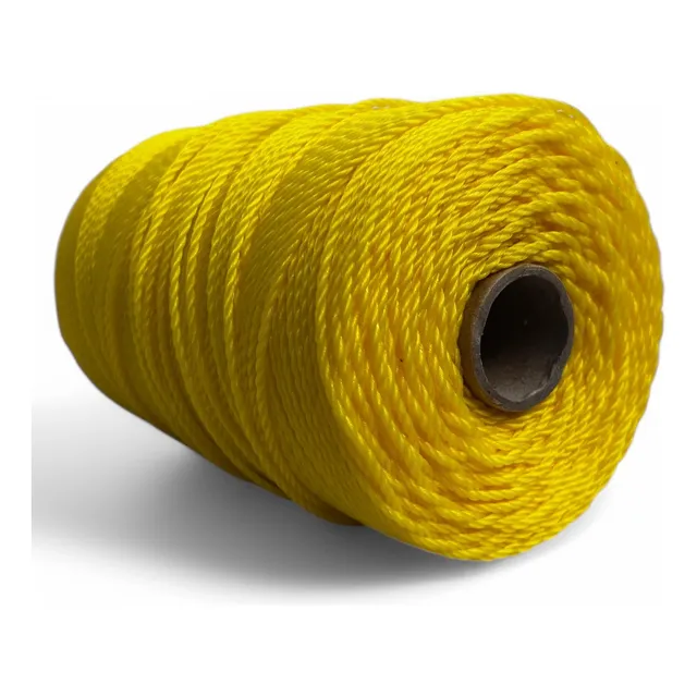 Rollo Hilo Nylon Amarillo 1 Kg. P/tejer Redes. Uru.red
