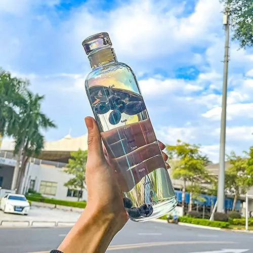 Copas De Vidrio De Botella De Agua De Las Chicas Pljdv