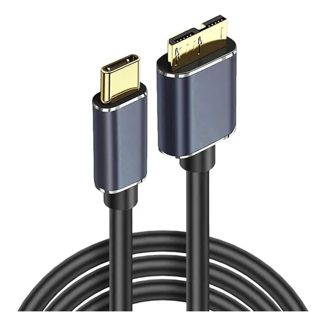 Cable Usb C 3.0 A 50cm Micro B Disco Duro / No Generico