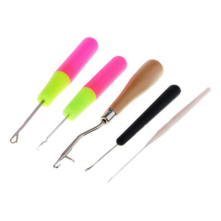 5pcs Gancho Para Tejer Cabello De Rastas, Crochet Needle Hilos Fix 5pcs Gancho Para Tejer Cabello De Rastas, Crochet Needle Hilos Fix