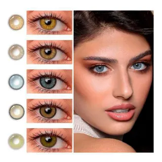 Lentes de contacto miel claro hotsell
