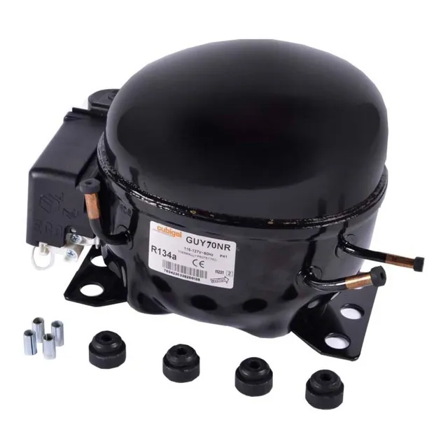 Compresor Cubigel 1/4hp Guy70nr Lmbp R134a 115-127v/1ph/60hz
