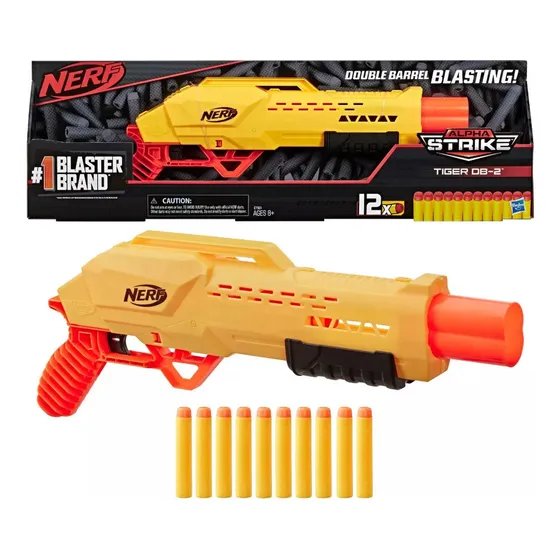 Nerf Alpha Tiger Db2 Escopeta Recortada Hasbro Original