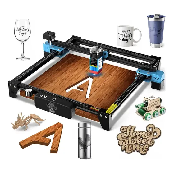 Máquina cortadora y grabadora láser Two Trees TwoTrees TTS-55 pro 5.5w 127V