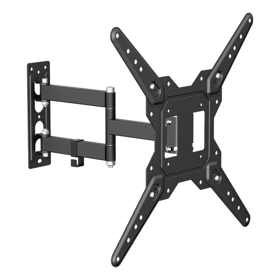 Avani STR60 Suporte Tri Articulado Tv De 26 Até 60 Polegadas Led Reforçado Para Parede E Painel Cor Preto