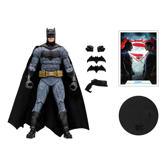 Muñeco Batman 21cm Súper Articulado Dc Multiverse Spiderman