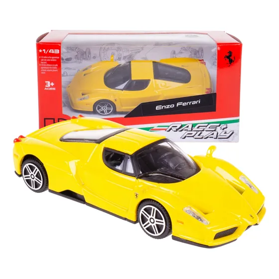 Miniatura De Ferro Ferrari Enzo Ferrari 11cm 1/43 Bburago