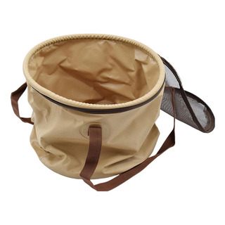 Cubo Plegable De 10 Litros Para Exteriores Con Tapa, Balde D Cubo Plegable De 10 Litros Para Exteriores Con Tapa, Balde D