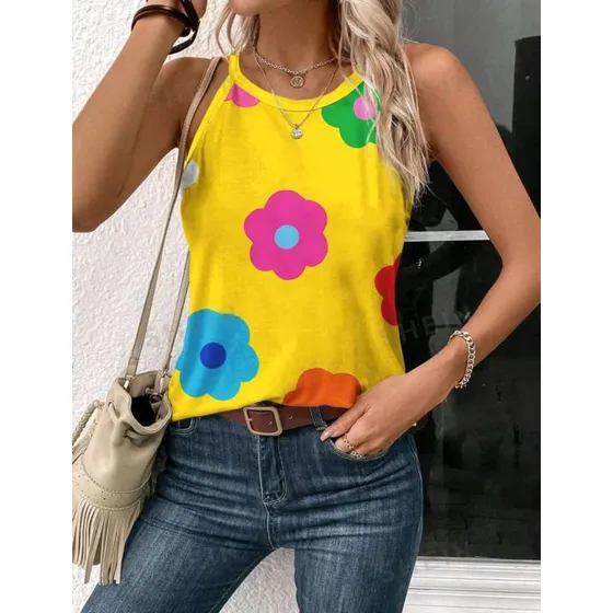 Blusa De Tirantes Estilo Camiseta  Moda Shein Nuevo!!!