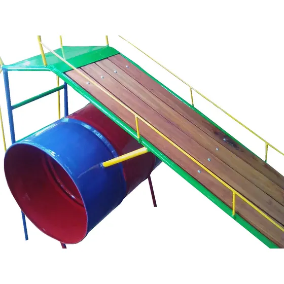 Tobogan Con Tanque Deslisable Madera Gruesa