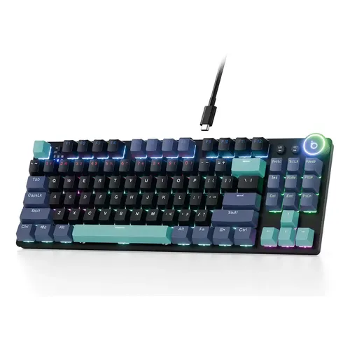 Teclado Mecânico Para Jogos Usb Xtrike Me Gk-980 Preto Inglês Us